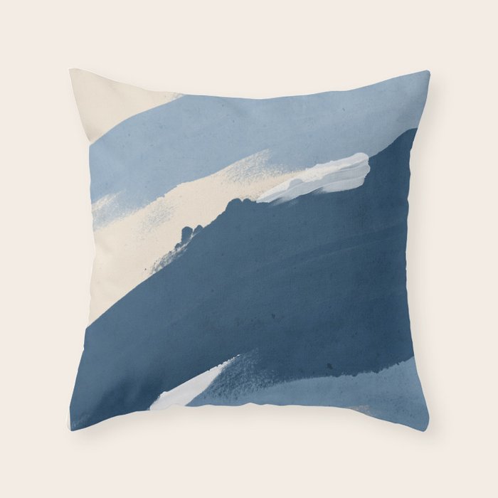 Minimal Abstract Art 23 Throw Pillow Gallery Image 1