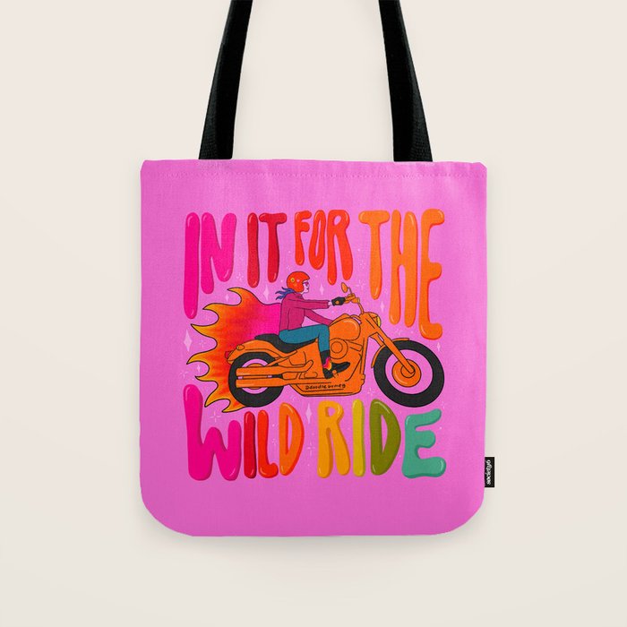 Wild Ride Tote Bag Gallery Image 1
