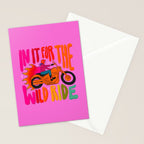 Wild Ride Stationery Card Gallery Image 2