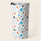 Naughty letters Travel Mug Gallery Image 3