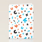 Naughty letters Stationery Card Gallery Image 2