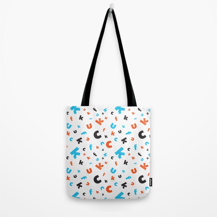 Naughty letters Tote Bag Gallery Image 2
