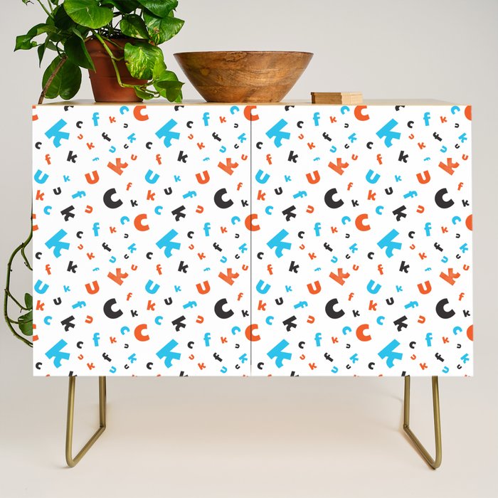 Naughty letters Credenza Gallery Image 1