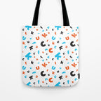 Naughty letters Tote Bag Gallery Image 1