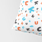 Naughty letters Pillow Sham Gallery Image 4