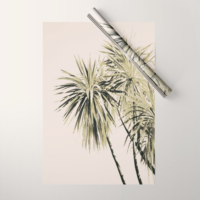Tropical Palm Trees #1 #tropical #decor #art #society6 Wrapping Paper Gallery Image 1