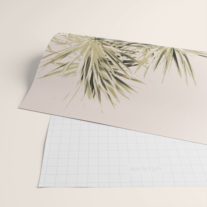 Tropical Palm Trees #1 #tropical #decor #art #society6 Wrapping Paper Gallery Image 2