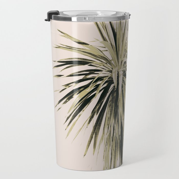 Tropical Palm Trees #1 #tropical #decor #art #society6 Travel Mug Gallery Image 3