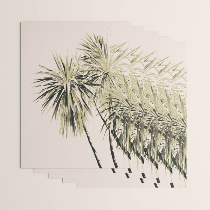 Tropical Palm Trees #1 #tropical #decor #art #society6 Wrapping Paper Gallery Image 3