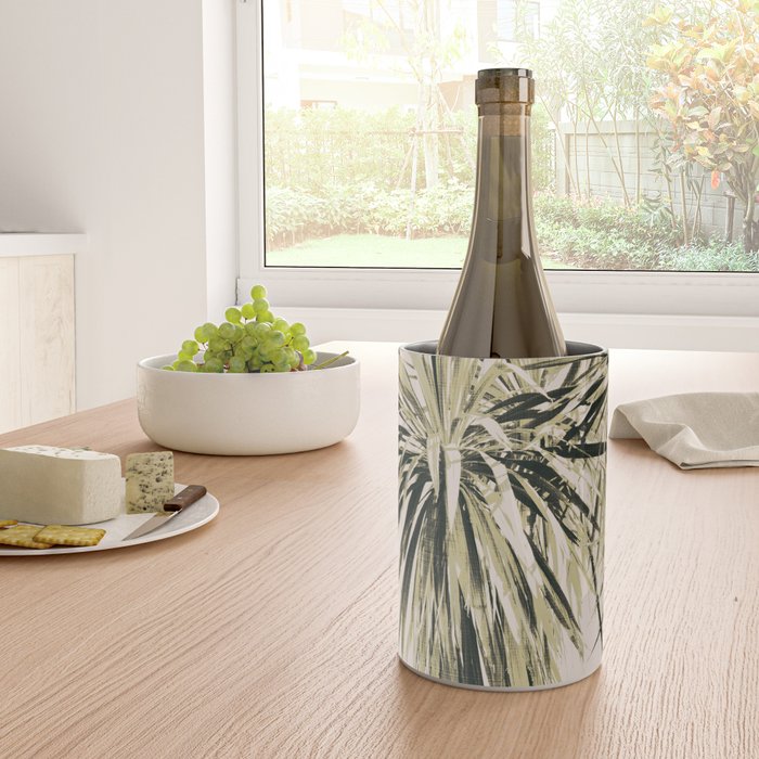 Tropical Palm Trees #1 #tropical #decor #art #society6 Wine Chiller Gallery Image 4