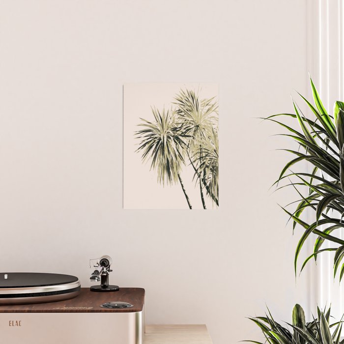Tropical Palm Trees #1 #tropical #decor #art #society6 Poster Gallery Image 2
