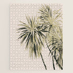 Tropical Palm Trees #1 #tropical #decor #art #society6 Jigsaw Puzzle Gallery Image 1