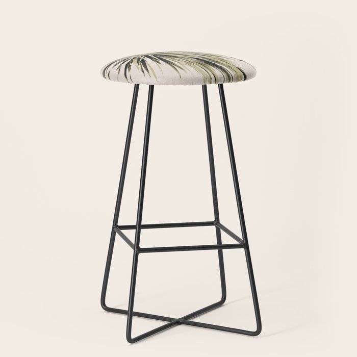 Tropical Palm Trees #1 #tropical #decor #art #society6 Stool Gallery Image 1