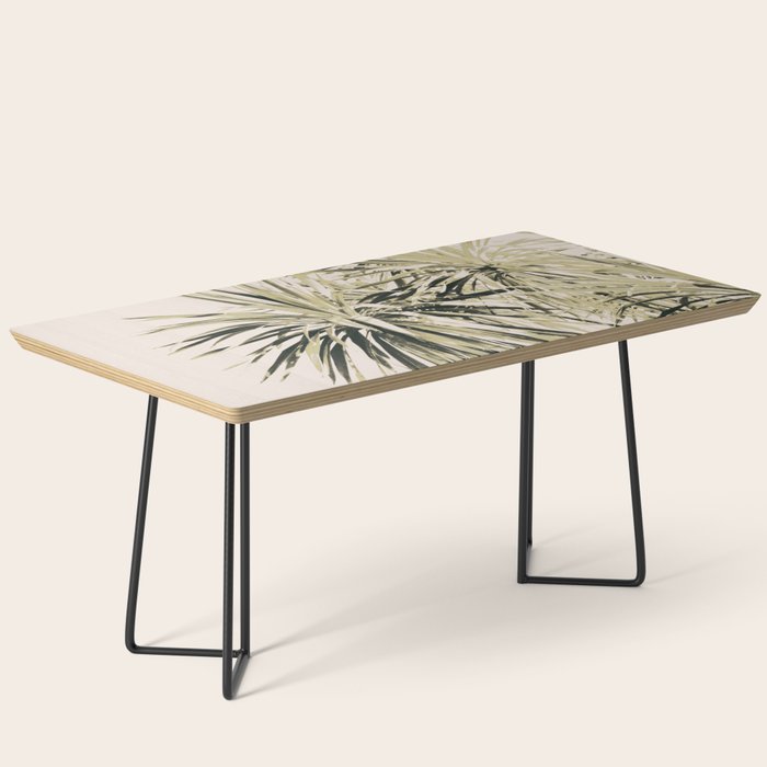 Tropical Palm Trees #1 #tropical #decor #art #society6 Coffee Table Gallery Image 1