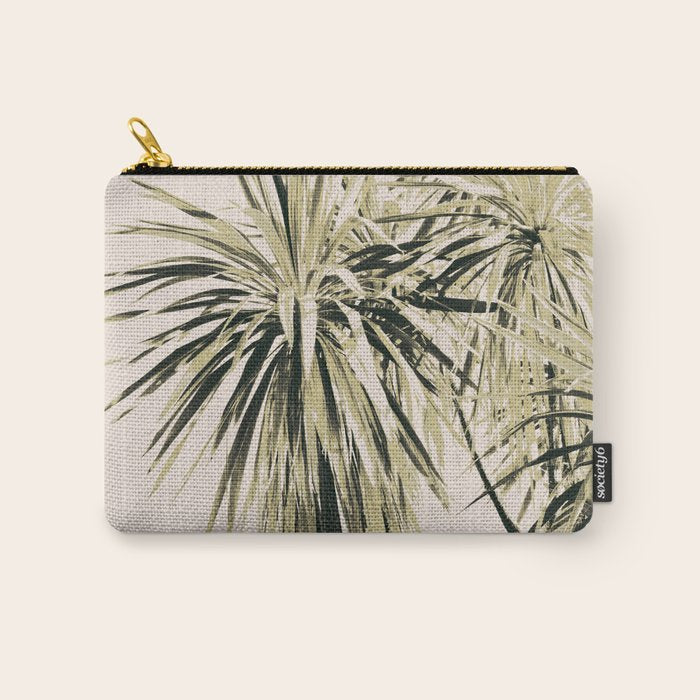 Tropical Palm Trees #1 #tropical #decor #art #society6 Carry All Pouch Gallery Image 1