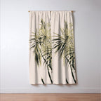 Tropical Palm Trees #1 #tropical #decor #art #society6 Window Curtain Gallery Image 3