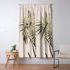 Tropical Palm Trees #1 #tropical #decor #art #society6 Window Curtain Gallery Image 5