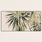 Tropical Palm Trees #1 #tropical #decor #art #society6 Desk Mat Gallery Image 3