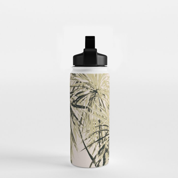 Tropical Palm Trees #1 #tropical #decor #art #society6 Water Bottle Gallery Image 2