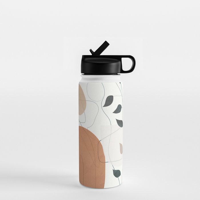 Movement Abstraction 05 Water Bottle Gallery Image 1