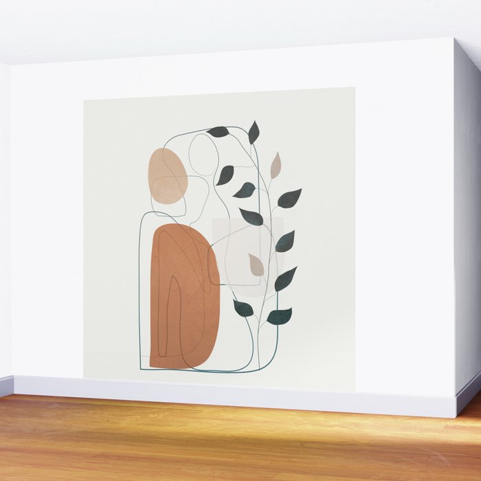 Movement Abstraction 05 Wall Mural Gallery Image 2