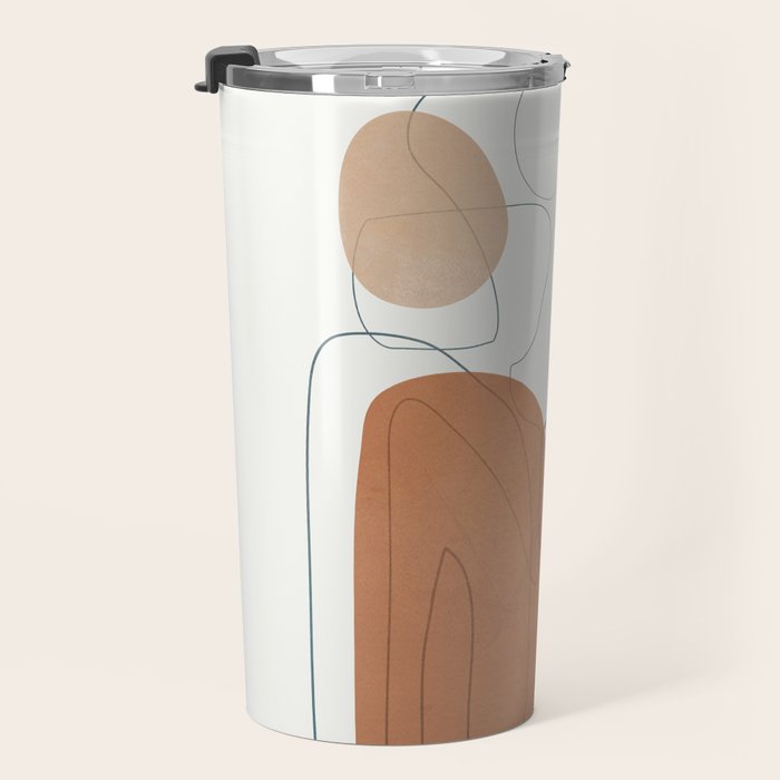 Movement Abstraction 05 Travel Mug Gallery Image 3