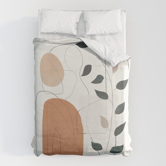 Movement Abstraction 05 Duvet Cover Gallery Image 1