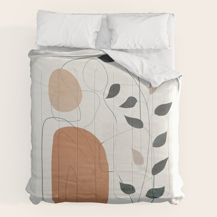 Movement Abstraction 05 Comforter Gallery Image 2