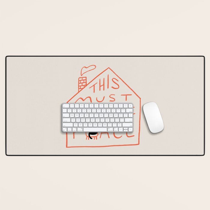This Must be the Place Desk Mat Gallery Image 1