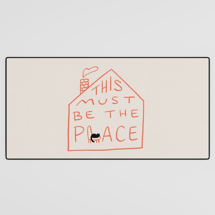 This Must be the Place Desk Mat Gallery Image 3
