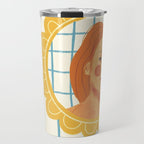 Looking in the mirror Travel Mug Gallery Image 1