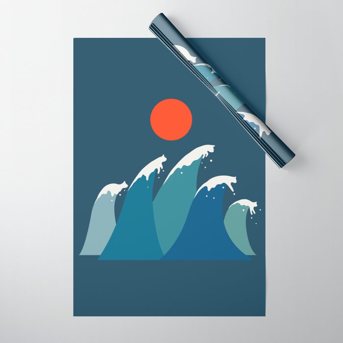 Cat Landscape 15 Wrapping Paper Gallery Image 1