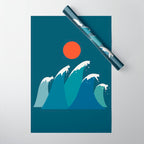 Cat Landscape 15 Wrapping Paper Gallery Image 1