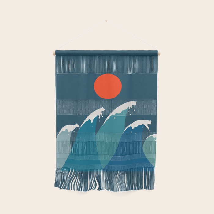 Cat Landscape 15 Wall Hanging Gallery Image 1