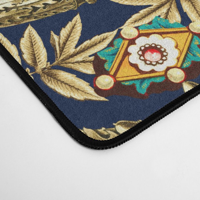 Art Nouveau Floral Pattern Desk Mat Gallery Image 4