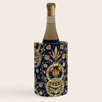 Art Nouveau Floral Pattern Wine Chiller Gallery Image 1