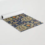 Art Nouveau Floral Pattern Yoga Mat Gallery Image 2