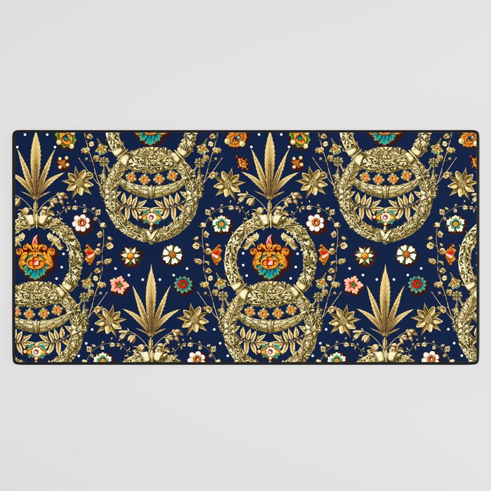 Art Nouveau Floral Pattern Desk Mat Gallery Image 3