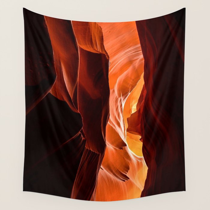 Antelope Canyon Glow Wall Tapestry Gallery Image 4