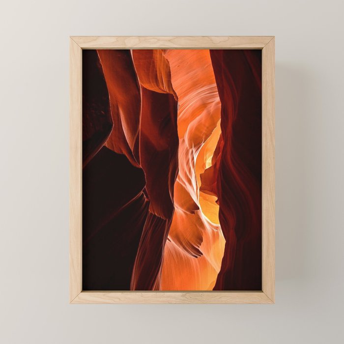 Antelope Canyon Glow Mini Art Print Gallery Image 1