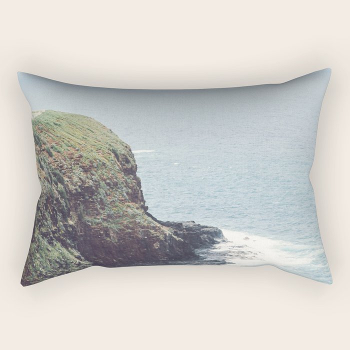 Kilauea Lighthouse - Hawaii Ocean Landscape Photography Rectangular Pillow Gallery Image 2
