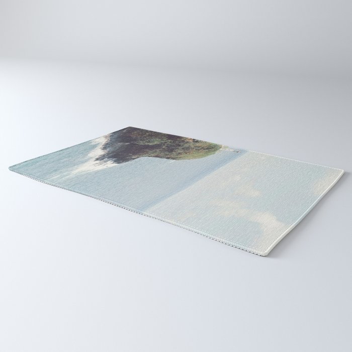 Kilauea Lighthouse - Hawaii Ocean Landscape Photography Rug Gallery Image 3