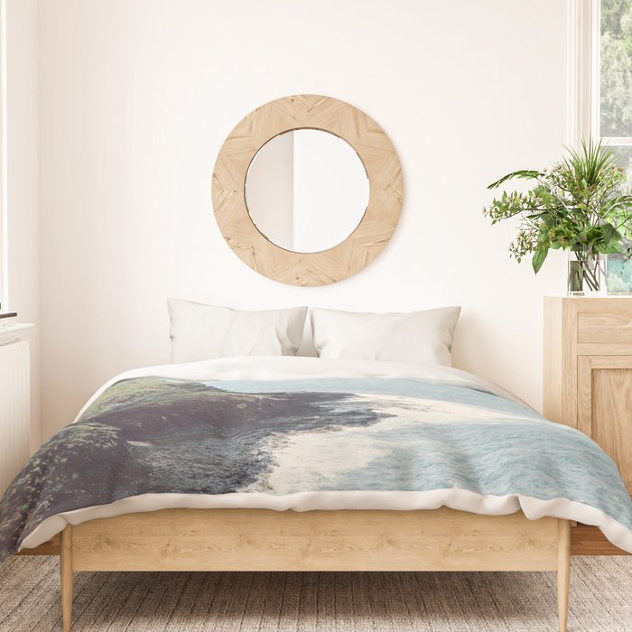 Kilauea Lighthouse - Hawaii Ocean Landscape Photography Duvet Cover Gallery Image 3