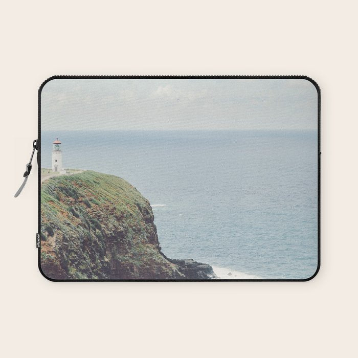 Kilauea Lighthouse - Hawaii Ocean Landscape Photography Laptop Sleeve Gallery Image 1