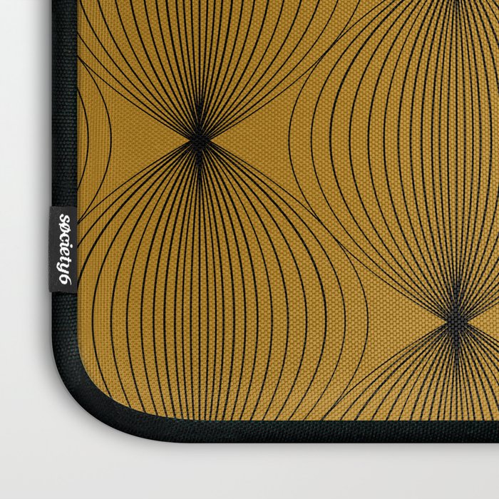 Geometric Orb Pattern V Laptop Sleeve Gallery Image 3