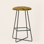 Geometric Orb Pattern V Stool Gallery Image 1