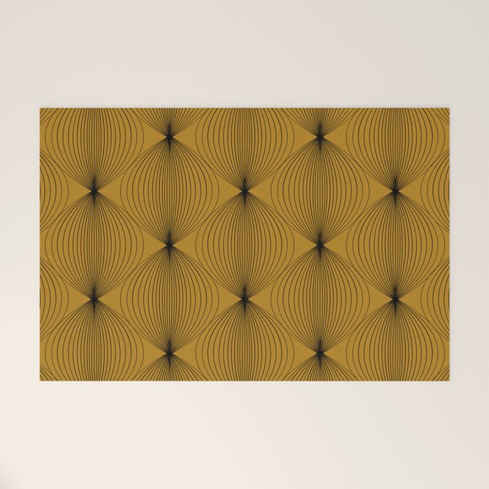 Geometric Orb Pattern V Welcome Mat Gallery Image 1