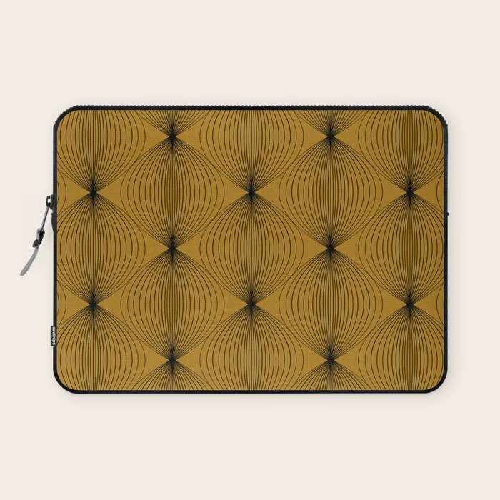 Geometric Orb Pattern V Laptop Sleeve Gallery Image 1
