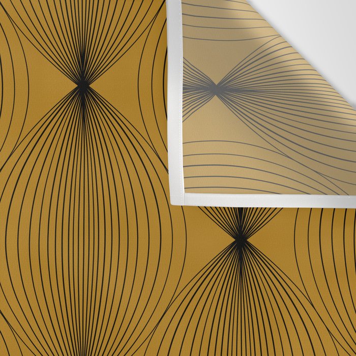 Geometric Orb Pattern V Wall Tapestry Gallery Image 3