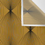 Geometric Orb Pattern V Wall Tapestry Gallery Image 3